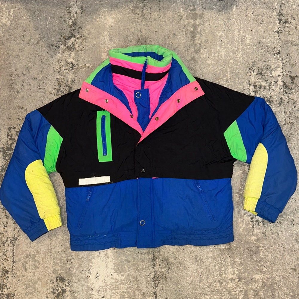 80s 90s Vintage Men’s Puffer Jacket
